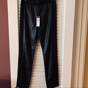 BCBGMaxAzria “Marnie” Faux Leather Leggings Sz M